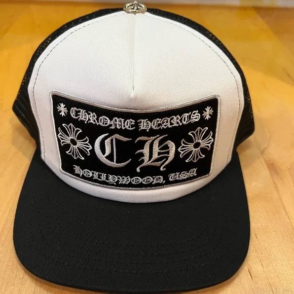 Chrome Hearts】国内即発Hollywood Trucker Hat Cap Chrome